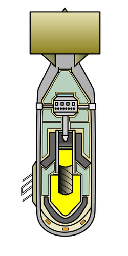 Diagram van de atoombom