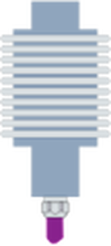 Illustration vectorielle de cellule de charge