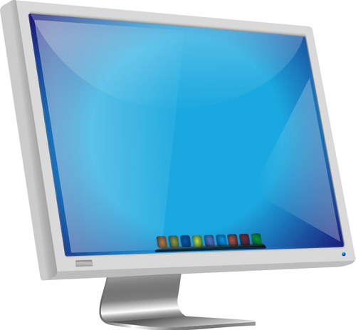 בתמונה וקטורית Mac LCD