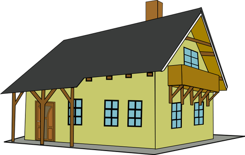 House clip art vector