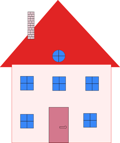 House clip art drawing