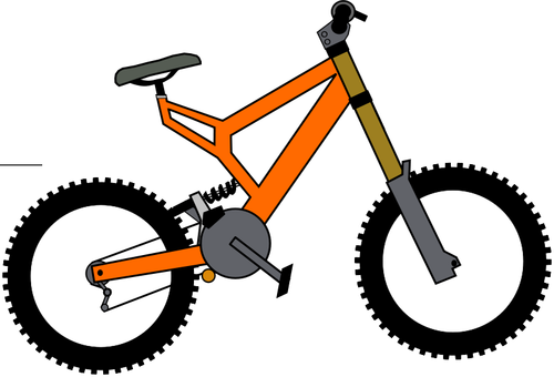 BMX Fahrrad Vektor