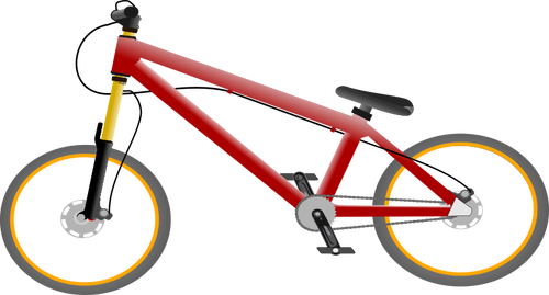 Imagen vectorial de bicicleta