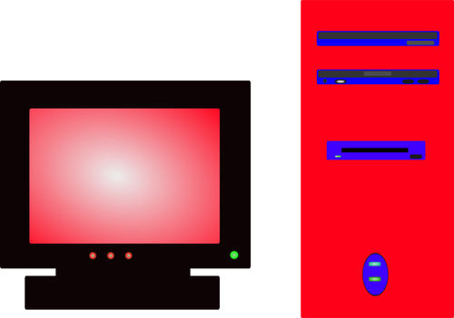 개인용 컴퓨터 벡터 이미지