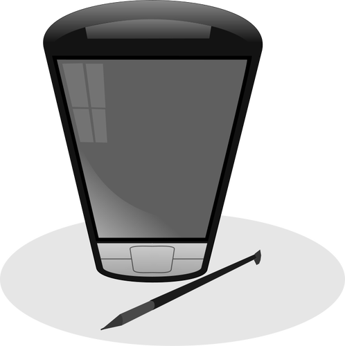 Pocket PC vector illustraties