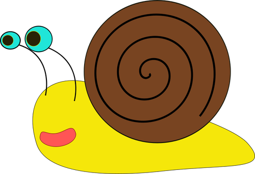 Vector de la imagen de un caracol