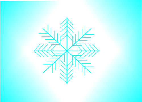 Sneeuwvlok illustratie vector