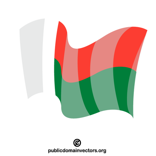 Drapeau de l’État de Madagascar