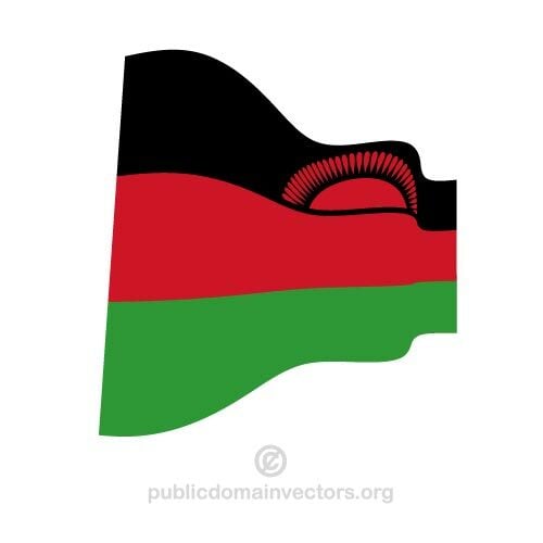 Golvende vlag van Malawi