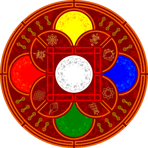 Mandala afbeelding