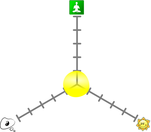 Hälsa diagram vektorbild