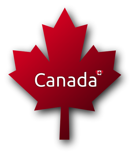 Canadian maple leaf symbol