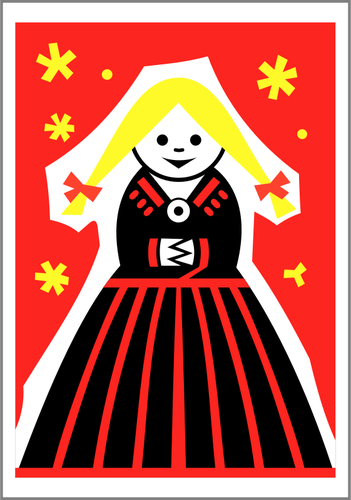 Matchbox label vektorové umění