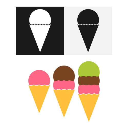 Ice cream collection