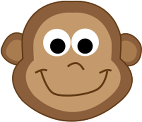 猿の笑顔