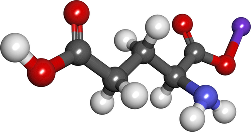 Chemische Molekül 3D-Grafik