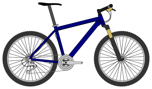 Image vectorielle de Mountain bike
