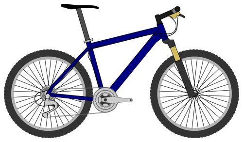 Mountain bike vector afbeelding