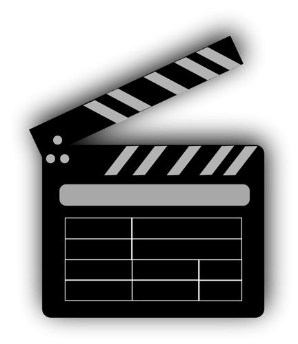 Vector de desen de o clapperboard