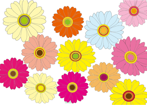 Bunte Blumen