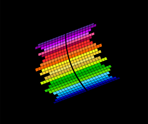 Musik equaliser vektor grafis