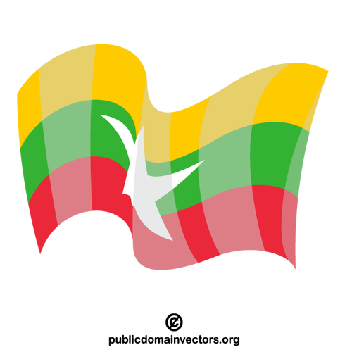 Bendera nasional negara Myanmar