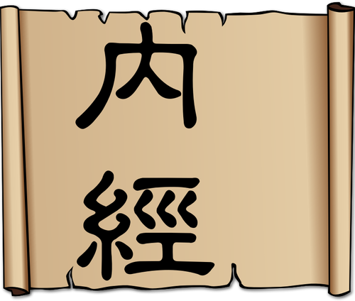 Chinese old parchment