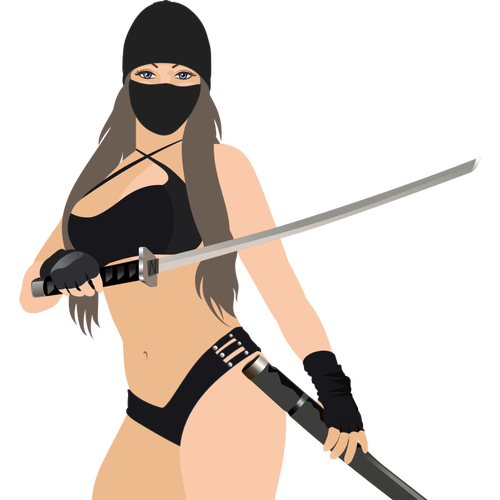 Ragazza ninja