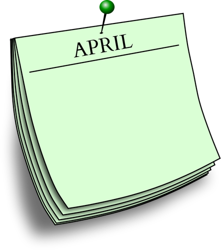 Note mensuelle - avril