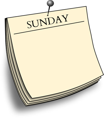 Nota diária de domingo