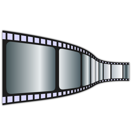 Vector images clipart de bande de film