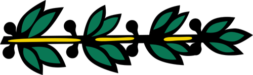 Oliivinoksan vektorikuva