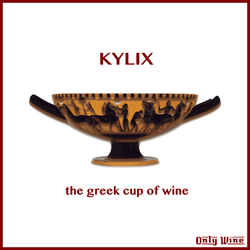 Kreikkalainen viinikuppikuva