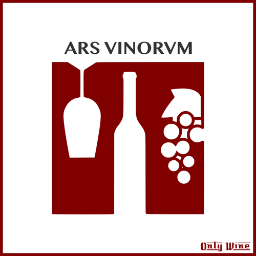 Silhouette de vin art