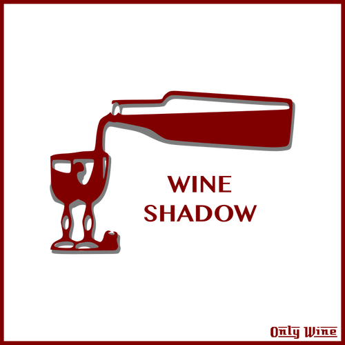 Şarap dökme logosu
