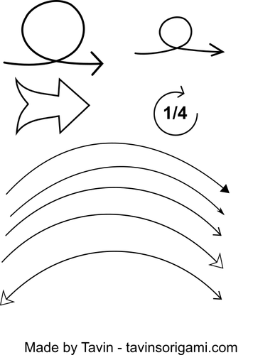 Image vectorielle différentes flèches