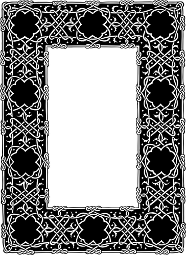 Ornate Geometric Frame