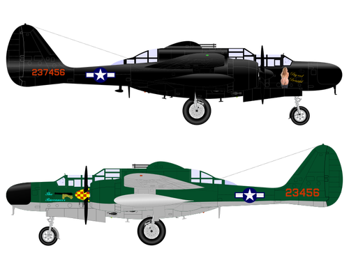 Avião de viúva negra