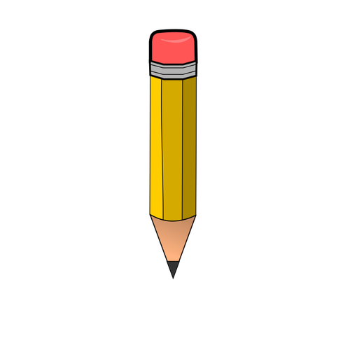 Small yellow pencil