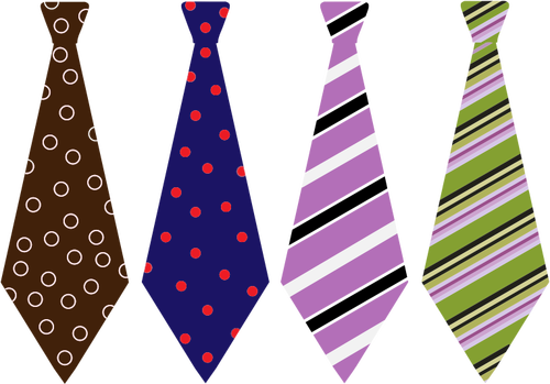 Krawatten mit Muster