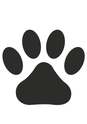 Dog footprint