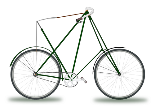 Groene fiets