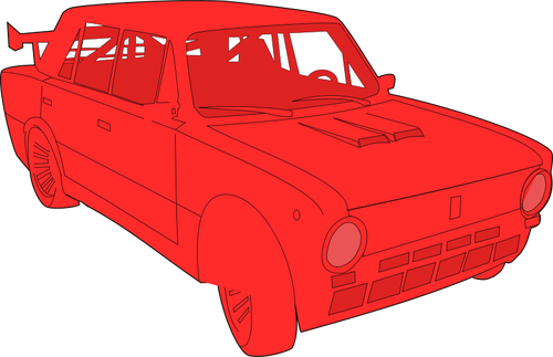 Lada bil vektor image