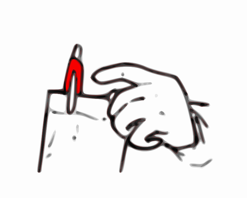 Røde pennen