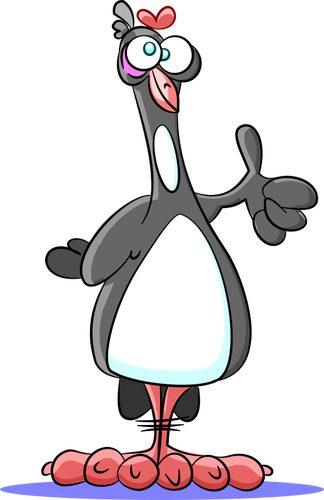 Morsomme penguin