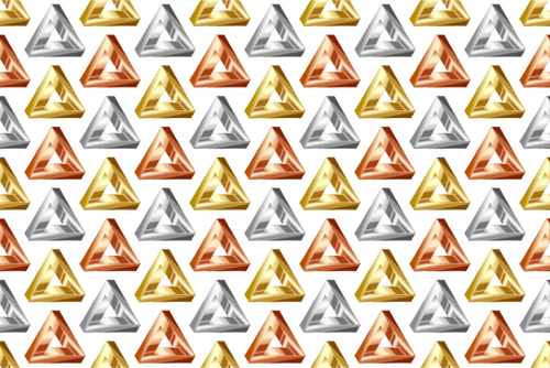 Shiny seamless triangles