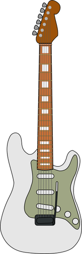 Arte de vector de guitarra eléctrica