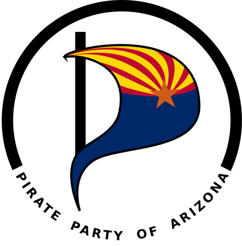 Gambar logo Partai Pirate Arizona