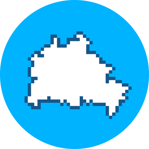 Pixel hartă logo-ul