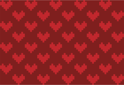 Pixel hart achtergrond